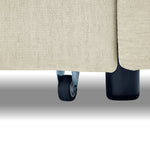 Loveseats Sofa Bed with Pull-out Bed,Adjsutable Back and Two Arm Pocket,Beige (54.5"x33"x31.5") W48766863-djyc