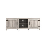 TV Stand Storage Media Console Entertainment Center With Two Doors, Grey Walnut W88168239-djyc