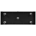 K&K 55.7'' Large Kitchen Island with 2 Drop Leaf,, Rolling Kitchen Cart on 5 Wheels with Power Outlet, Folding Storage Dining Table with Spice & Towel Rack , 3 Drawers, for Kitchen, Dining Room,Black N707P186617B-djyc