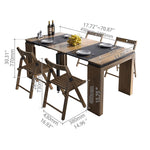 Stunning Wooden Table Brown – Elevate Your Home Decor with Timeless Elegance fajf-959