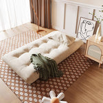 Luxurious Beige Leathaire Sofa - Ultimate Comfort and Style for Your Living Room fbby-1395