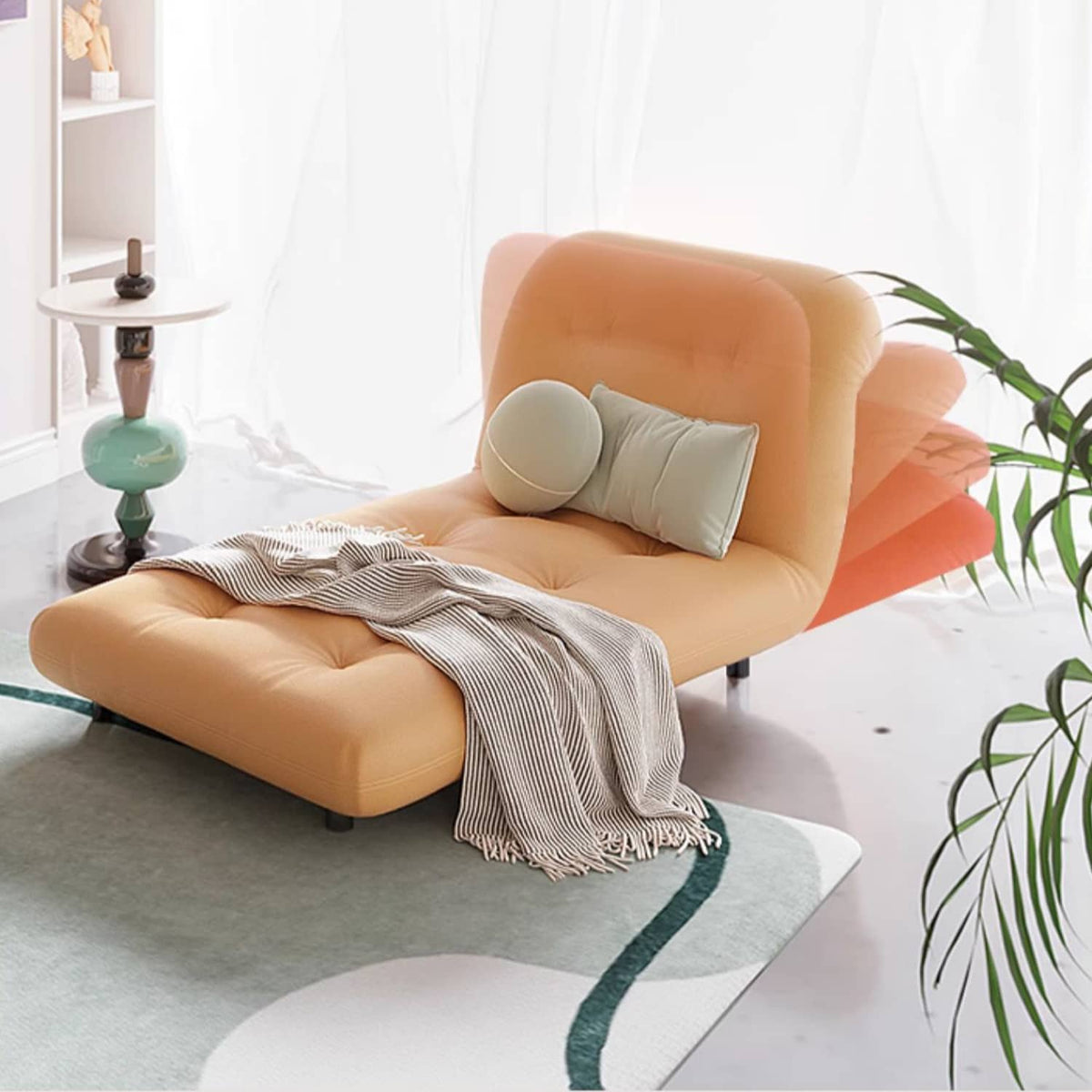 Luxurious Beige Leathaire Sofa - Ultimate Comfort and Style for Your Living Room fbby-1395