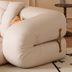 Stylish Cotton Beige Figure Sofa – Perfect Blend of Comfort and Elegance fbby-1402