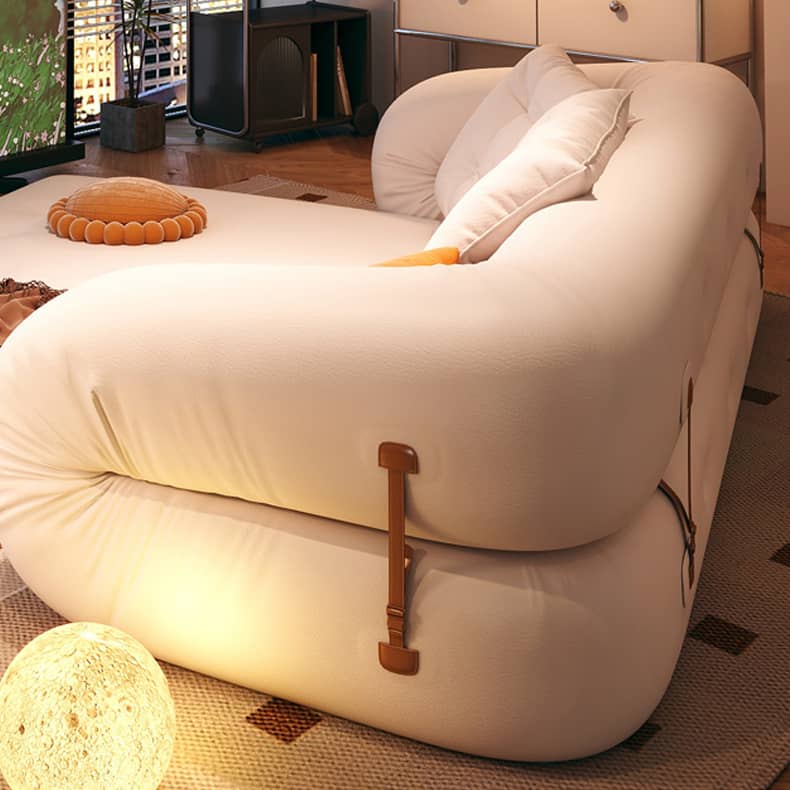 Stylish Cotton Beige Figure Sofa – Perfect Blend of Comfort and Elegance fbby-1402