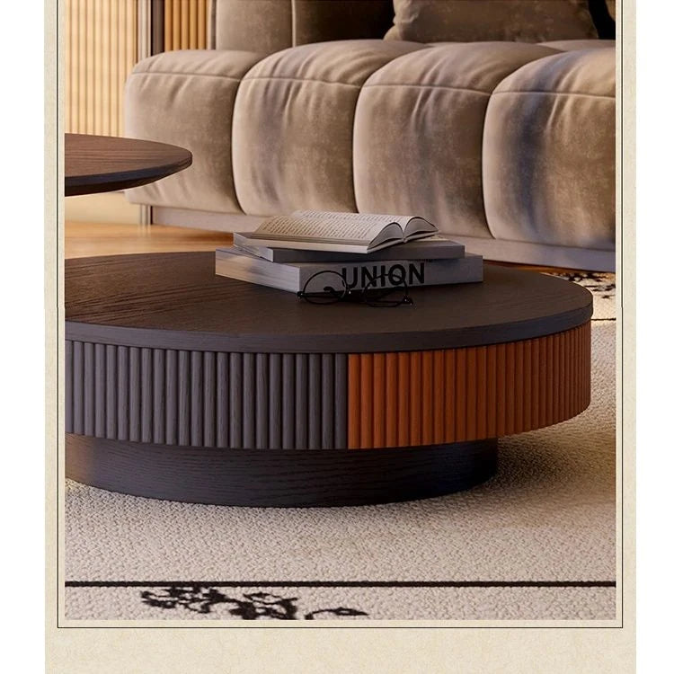 Stylish Ash Wood and Stainless Steel Coffee Table - Modern Home Décor Accent Piece fbgym-4751