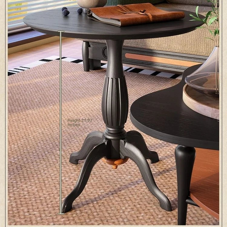 Stylish Ash Wood and Glass Coffee Table with Rounded Corners – Perfect for Modern Living Spaces fbgym-4752