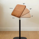 Elegant Natural Black Rubber Wood Tea Table for Modern Living Rooms fcp-1279