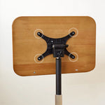 Elegant Natural Black Rubber Wood Tea Table for Modern Living Rooms fcp-1279