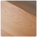 Stylish Beige & Green Corduroy Sofa with Light Brown and Gray Accents - Cherry Wood Frame fcp-1281