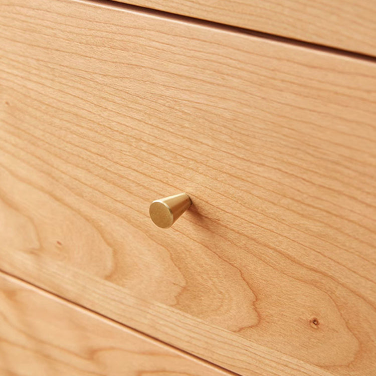 Sleek Cabinet in Rich Natural Cherry Wood - Perfect for Any Home Decor! fcp-1317