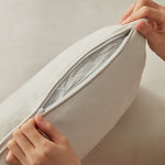 Stylish Cotton-Leathaire Chair in Trendy Yellow-Green and Cherry Wood Design fcp-1325