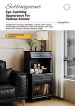 Elegant Multi-Layer Board Glass Cabinet - Stylish Storage Solution for Every Room fcr-4820