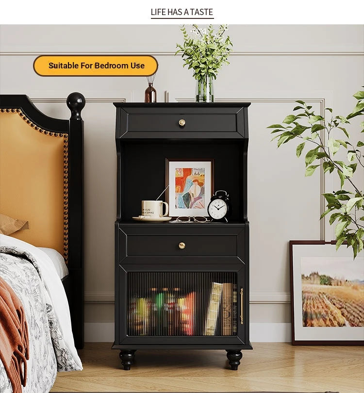 Elegant Multi-Layer Board Glass Cabinet - Stylish Storage Solution for Every Room fcr-4820