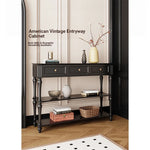 Elegant Multi-Layer Board Cabinet with Stylish Design - Perfect for Home Entryway or Living Room Storage fcr-4822