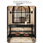 Elegant Multi-Layer Board Cabinet with Stylish Design - Perfect for Home Entryway or Living Room Storage fcr-4822