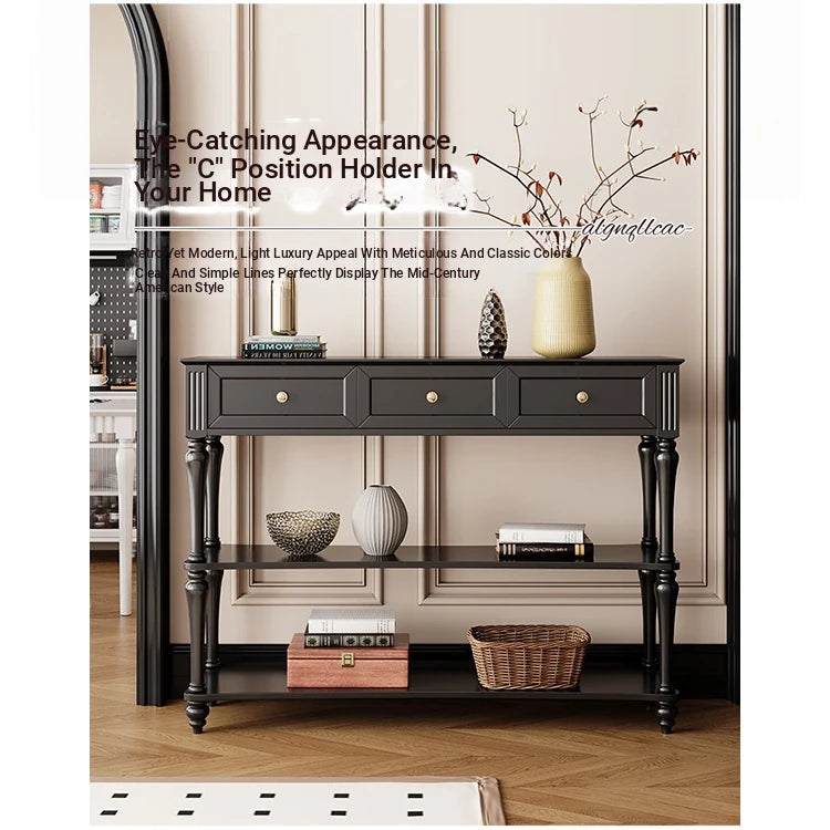 Elegant Multi-Layer Board Cabinet with Stylish Design - Perfect for Home Entryway or Living Room Storage fcr-4822