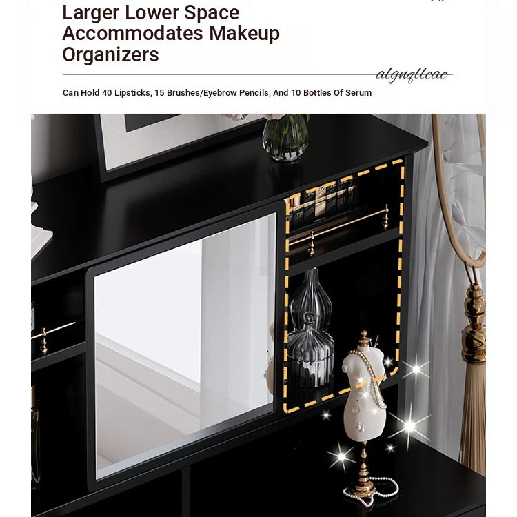 Elegant PU Leather Stool for Vanity or Makeup Station – Stylish and Comfortable Support fcr-4825