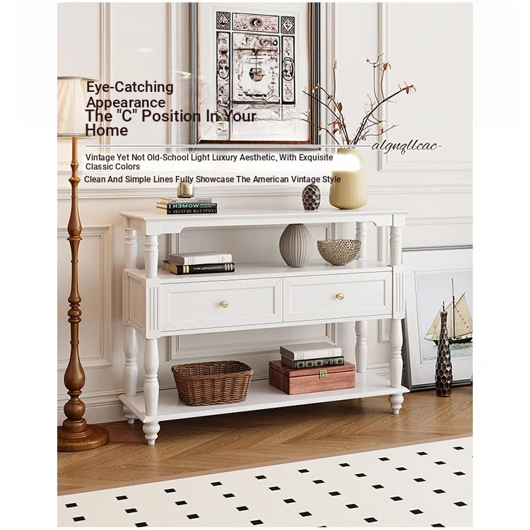 Elegant Multi-Layer Board Cabinet with Drawers – Stylish Storage Solution for Your Home Decor fcr-4835