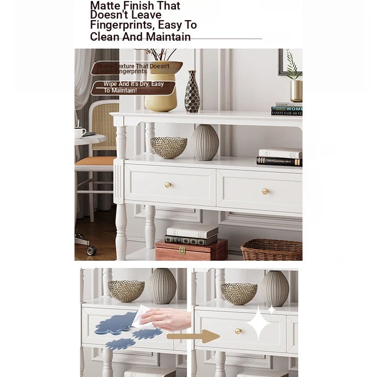 Elegant Multi-Layer Board Cabinet with Drawers – Stylish Storage Solution for Your Home Decor fcr-4835