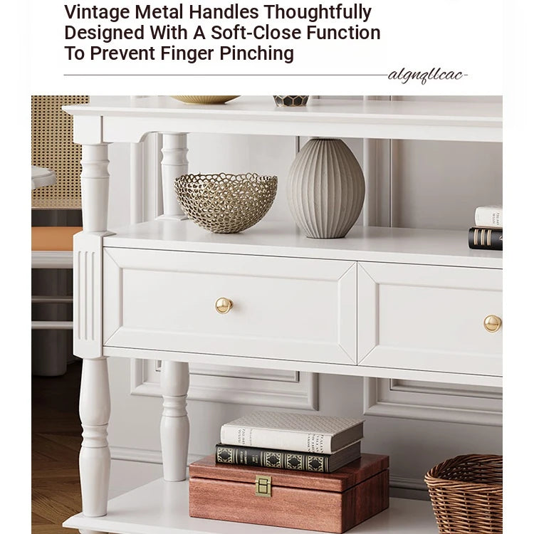 Elegant Multi-Layer Board Cabinet with Drawers – Stylish Storage Solution for Your Home Decor fcr-4835