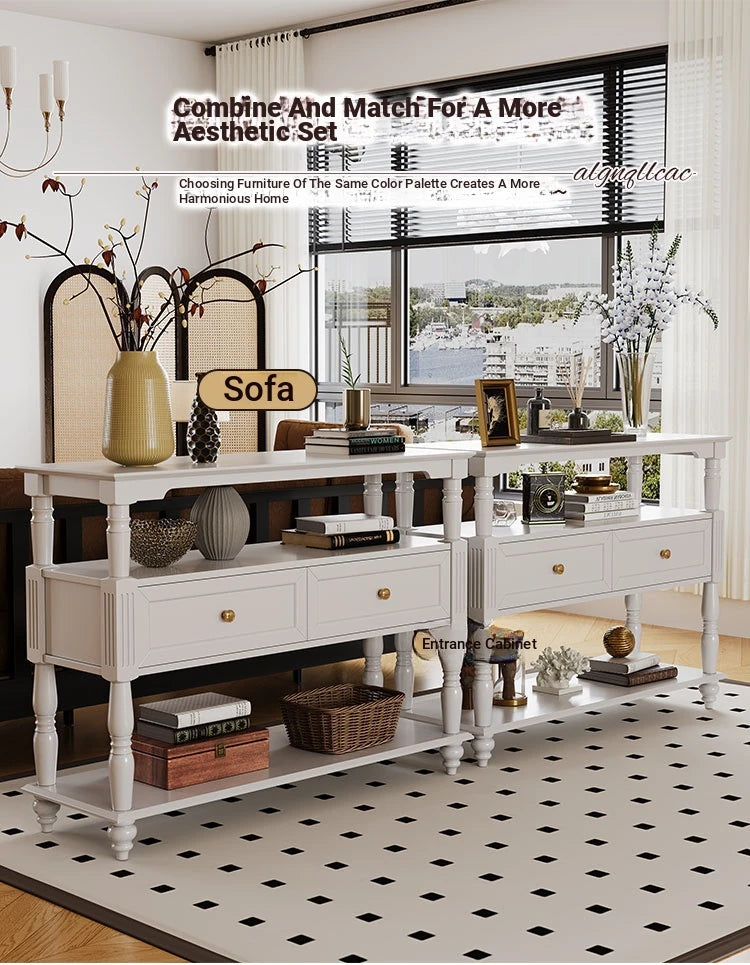 Elegant Multi-Layer Board Cabinet with Drawers – Stylish Storage Solution for Your Home Decor fcr-4835