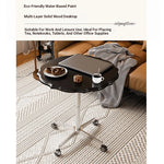 Stylish Multi-Layer Board Aluminum Alloy Rolling Tea Table - Perfect for Modern Living Rooms! fcr-4836