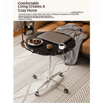 Stylish Multi-Layer Board Aluminum Alloy Rolling Tea Table - Perfect for Modern Living Rooms! fcr-4836