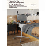 Stylish Multi-Layer Board Aluminum Alloy Rolling Tea Table - Perfect for Modern Living Rooms! fcr-4836