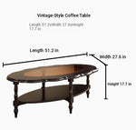 Elegant Multi-Layer Board & Glass Tea Table - Stylish Home Décor Centerpiece with Storage Shelves fcr-4838