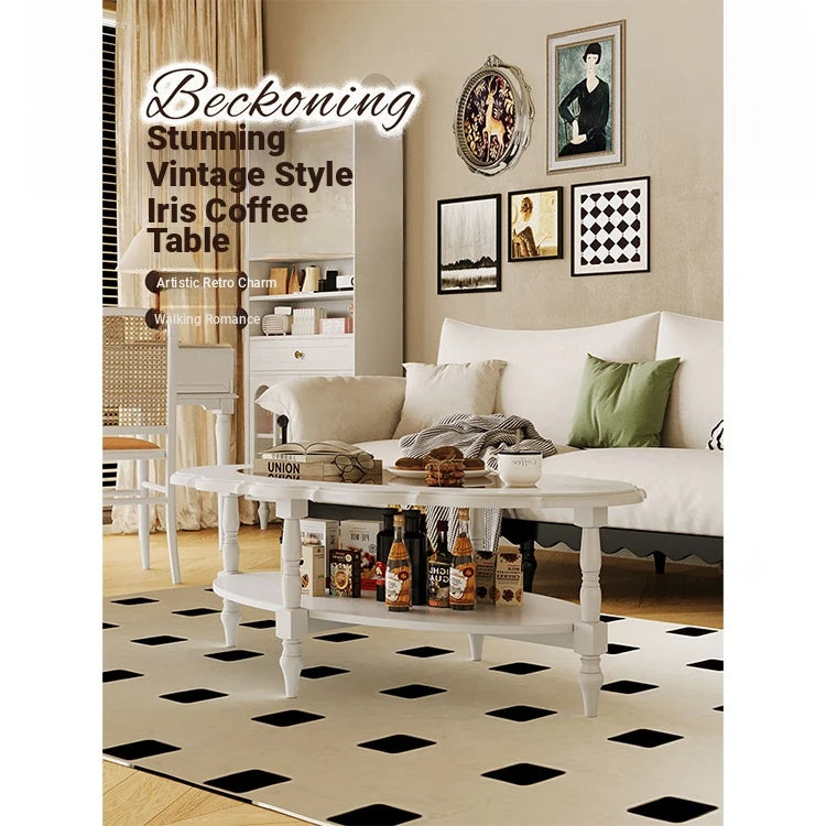 Elegant Multi-Layer Board & Glass Tea Table - Stylish Home Décor Centerpiece with Storage Shelves fcr-4838