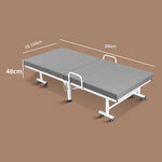 Premium Comfort Mattress: Luxurious Grey/White/Blue Options with Natural Bamboo Charcoal, Coconut Palm, Cotton, and Linen Layers fcsnm-1550