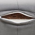 Ultra-Comfort Dark Grey Latex Mattress with Bamboo Charcoal & Coconut Palm Layers - Available in Black, Brown, and Blue fcsnm-1551