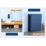 Modern Multi-Material Bed with Steel Frame and Comfortable Foam Layers fcsnm-905