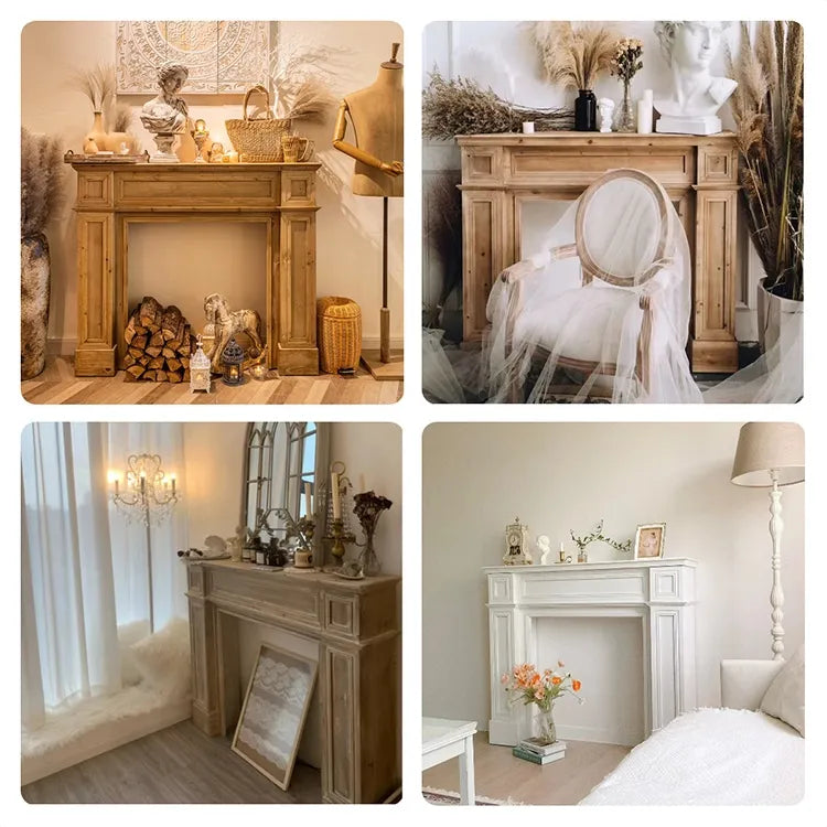 Modern Chinese Fir Storage Rack with Density Board Shelves - Stylish and Space-Saving Design fcwz-2353