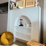 Solid Wood Accent Cabinet with Shelves, Stylish Density Board Storage Solution fcwz-2357