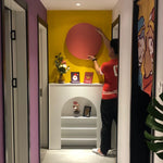 Solid Wood Accent Cabinet with Shelves, Stylish Density Board Storage Solution fcwz-2357