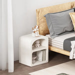 Modern Minimalist Bedside Cupboard with Storage – Sleek Design for Any Bedroom fcwz-2362