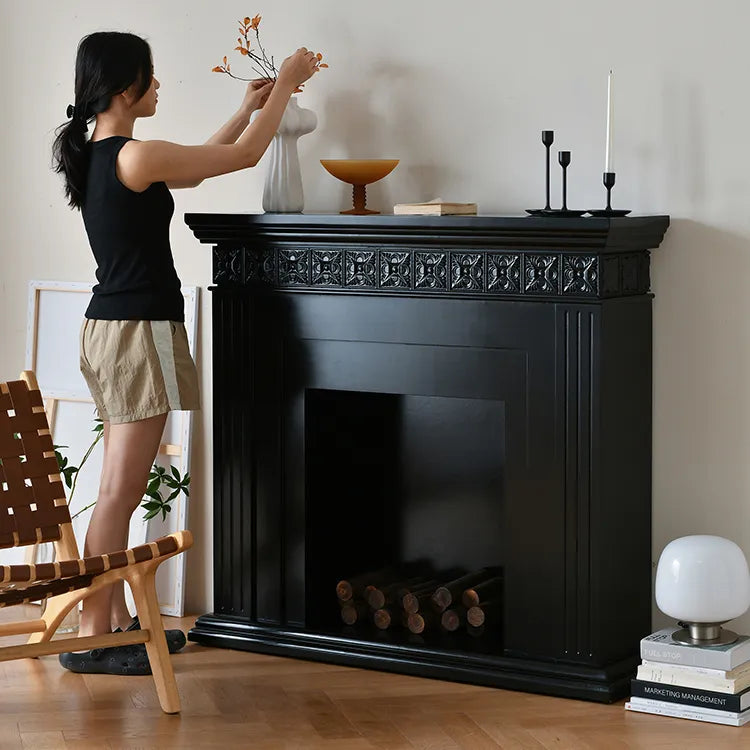 Modern Birch Cabinet with Intricate Detailing - Stylish and Functional Storage Solution fcwz-2364