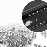 Multi-layer Oak Tea Table with Adjustable Design and Brass Accents fcx-2585