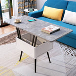 Mid-Century Modern Tea Table, Stylish Beech Wood Multi-Layer Design fcx-2586