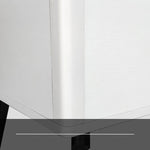 Mid-Century Modern Tea Table, Stylish Beech Wood Multi-Layer Design fcx-2586