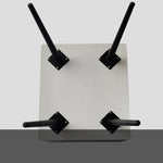 Mid-Century Modern Tea Table, Stylish Beech Wood Multi-Layer Design fcx-2586