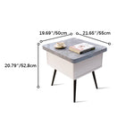 Mid-Century Modern Tea Table, Stylish Beech Wood Multi-Layer Design fcx-2586