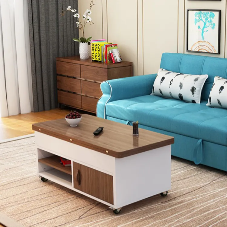 Modern Multi-Layer Board Tea Table with Storage – Versatile Living Room Centerpiece fcx-2587