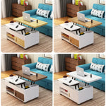 Modern Multi-Layer Board Tea Table with Storage – Versatile Living Room Centerpiece fcx-2587