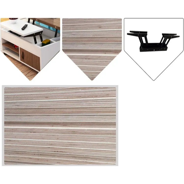 Modern Multi-Layer Board Tea Table with Storage – Versatile Living Room Centerpiece fcx-2587