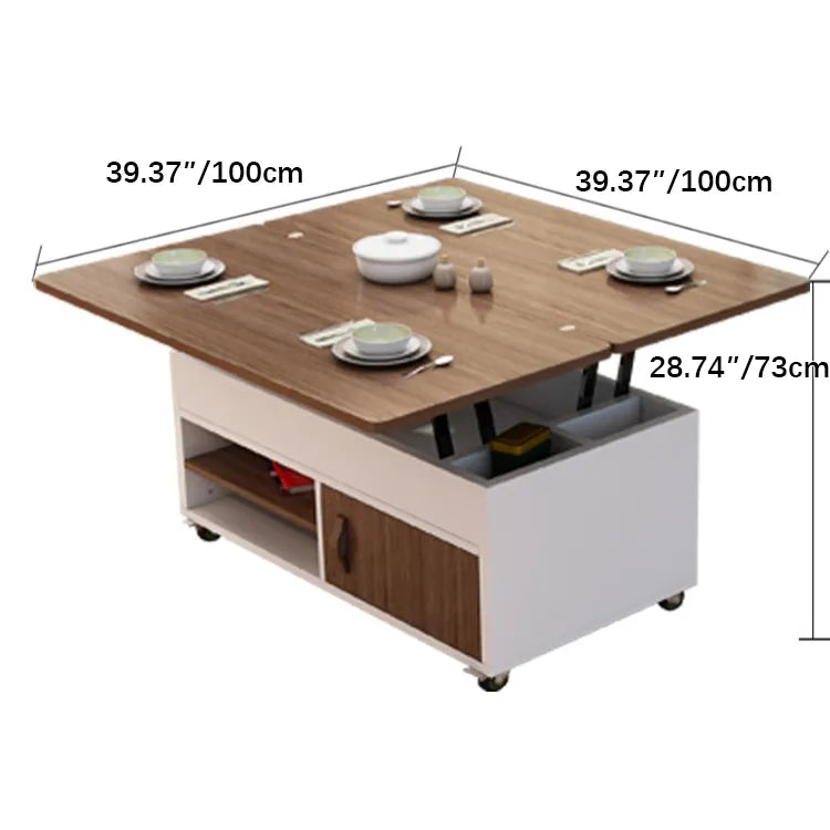Modern Multi-Layer Board Tea Table with Storage – Versatile Living Room Centerpiece fcx-2587