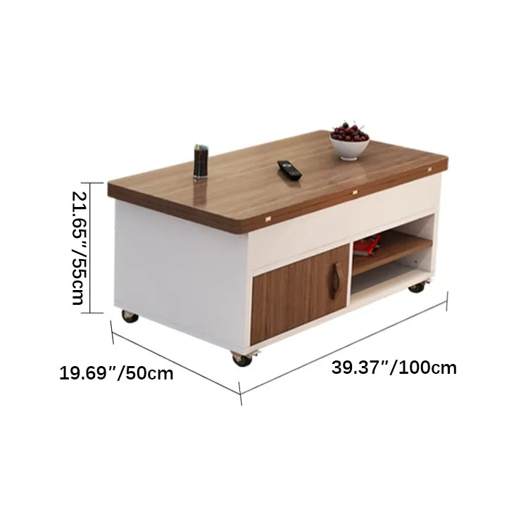 Modern Multi-Layer Board Tea Table with Storage – Versatile Living Room Centerpiece fcx-2587