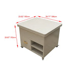 Multi-Functional Tea Table with Storage - Stylish Multi-Layer Board Design fcx-2589