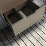 Modern Multi-Layer Tea Table with Synthetic Leather Finish - Stylish Centerpiece for Your Living Room fcx-2591